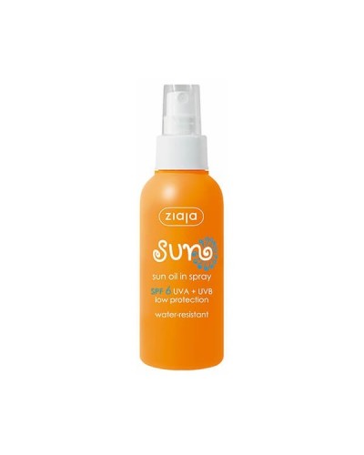 Aceite solar en spray SPF6