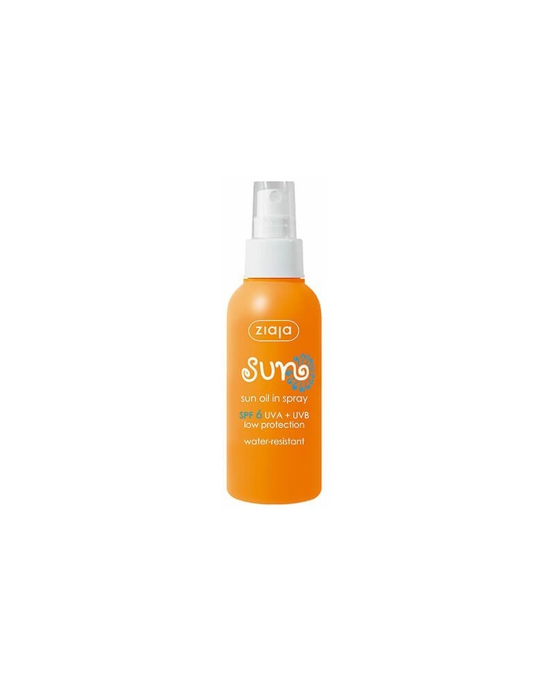 Aceite solar en spray SPF6