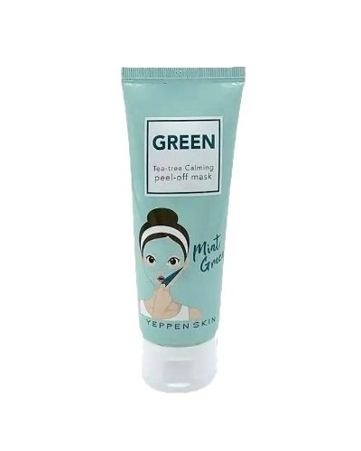 Green Tea-Tree Calming Peel-Off Mask -Dermal Korea