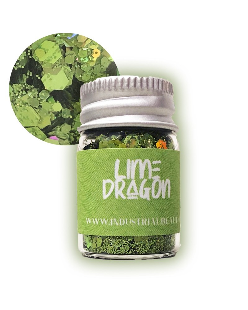 IB GLITTER - LIME DRAGON 6ML