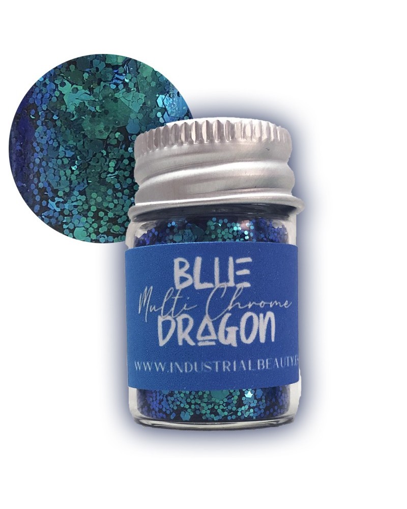 IB GLITTER - BLUE MULTI CHROME DRAGON 6ML