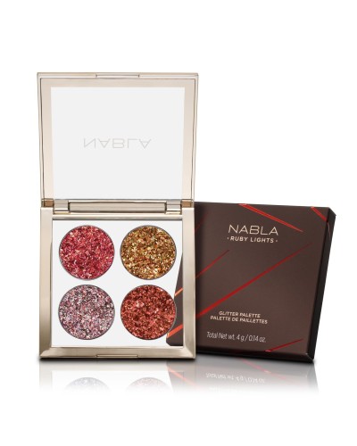 Ruby Lights Glitter Palette - NABLA