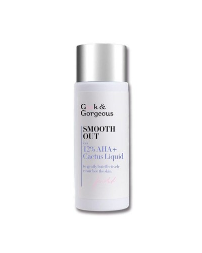 EXFOLIANTE SMOOTH OUT 12% AHA + Cactus Nopal 30ML- GEEK & GORGEOUS