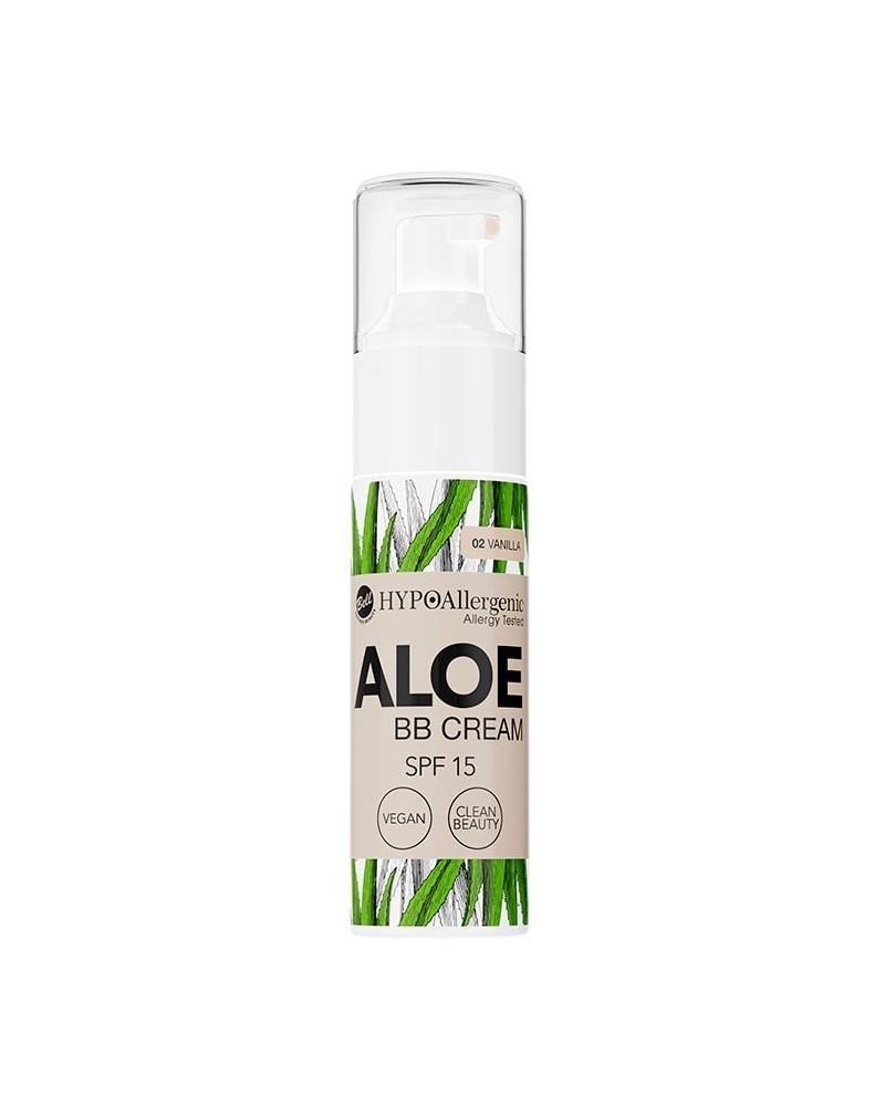 BB Cream hipoalergenica ALOE SPF15 Tono 02 - Bell HYPO