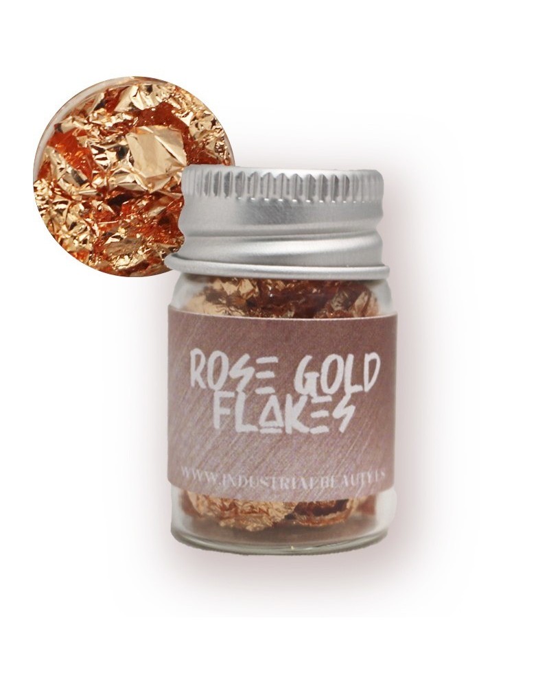 IB GLITTER - ROSE GOLD FLAKES 6ML