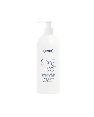 Sensitive Gel limpiador rostro y cuerpo para pieles sensibles - Ziaja