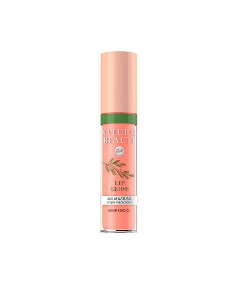 Brillo de labios Natural Beauty 02 Peach Gloss - BELL