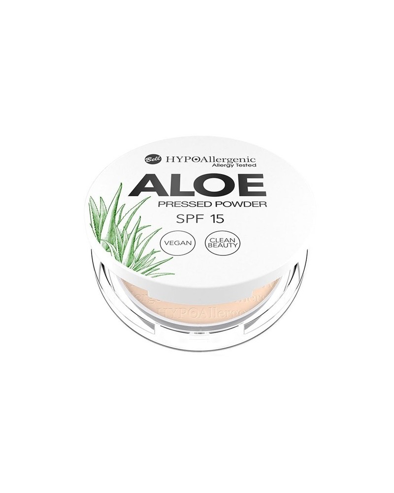 Polvos compactos hipoalergénicos ALOE SPF15 Tono 04 - Bell HYPO