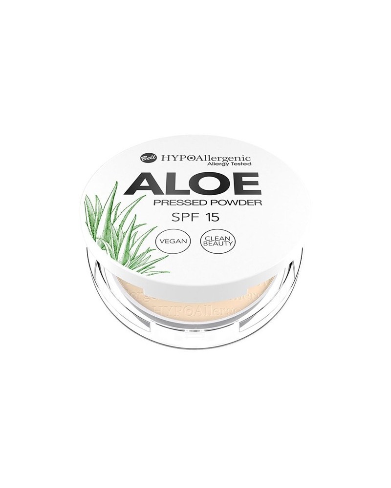 Polvos compactos hipoalergénicos ALOE SPF15 Tono 03 - Bell HYPO