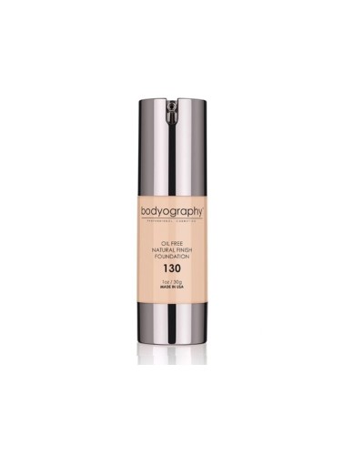 Natural Finish Foundation  130 Light/Medium/Neutral - Bodyography