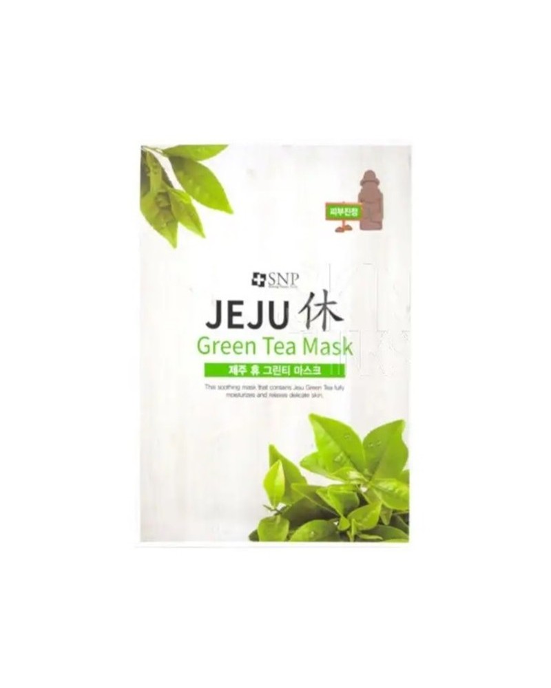 Green Tea Mask Jeju Rest - SNP