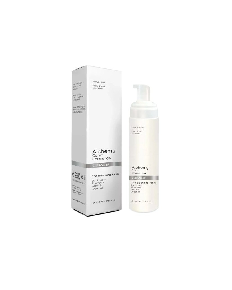 WHITE MOUSSE CLEANSING FOAM 200ML - ALCHEMY CARE COSMETICS