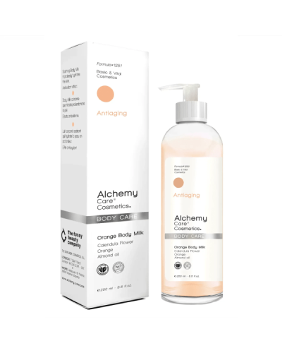 ORANGE BODY MILK 250ML - ALCHEMY CARE COSMETICS