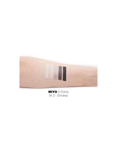 PALETA DE SOMBRAS FIVE POINTS 02 SMOKEY - MIYO