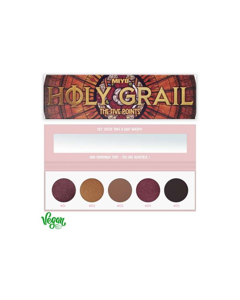 PALETA DE SOMBRAS FIVE POINTS 16 HOLY GRAIL - MIYO