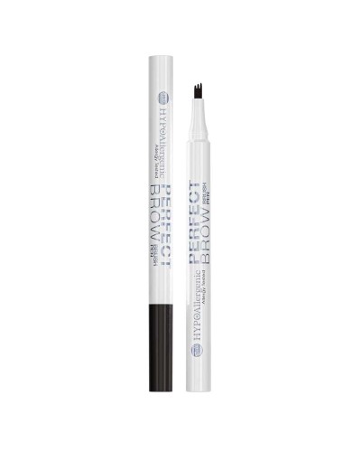 Delineador de cejas con pincel hipoalergénico Perfect Brow 03 – Brunette - Bell HYPO