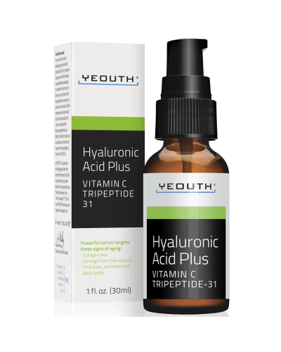Hyaluronic Acid Plus with Vitamin C, Tripeptide 31, 30ml - Yeouth