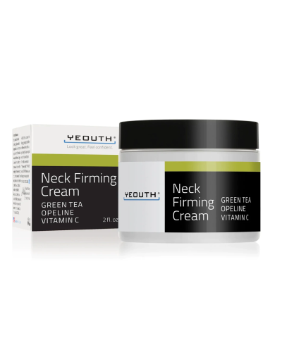 Neck Firming Cream with Green Tea, Argireline, Vitamin C, 60ml - Yeouth