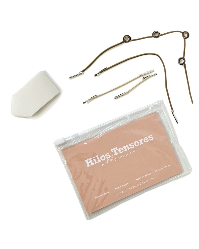 Hilos Tensores Adhesivos, Moreno 20pcs -  Industrial Beauty