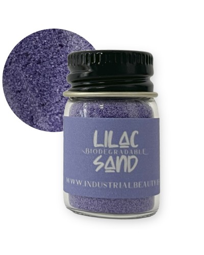 IB GLITTER -  BIODEGRADABLE LILAC SAND 6ML