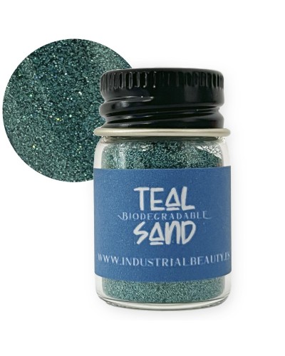 IB GLITTER -  BIODEGRADABLE TEAL SAND 6ML