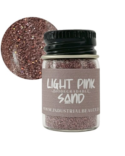 IB GLITTER -  BIODEGRADABLE LIGHT PINK SAND 6ML