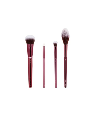 Set de brochas Luxury Burgundy