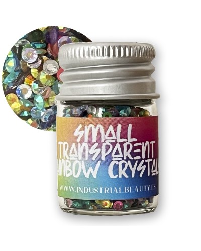 IB GLITTER - SMALL TRANSPARENT RAINBOW CRYSTAL