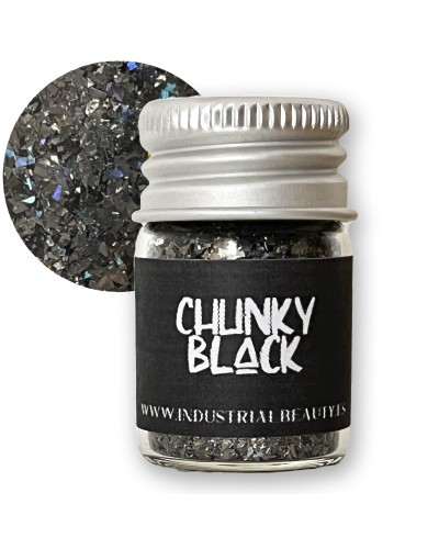 IB GLITTER - CHUNKY BLACK NEW
