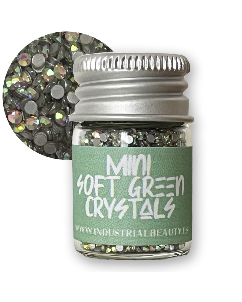 IB GLITTER - MINI SOFT GREEN CRYSTALS