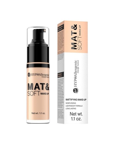HYPO Base de maquillaje matificante hipoalergénica Mat&Soft : 04 Golden Beige - Bell HYPO