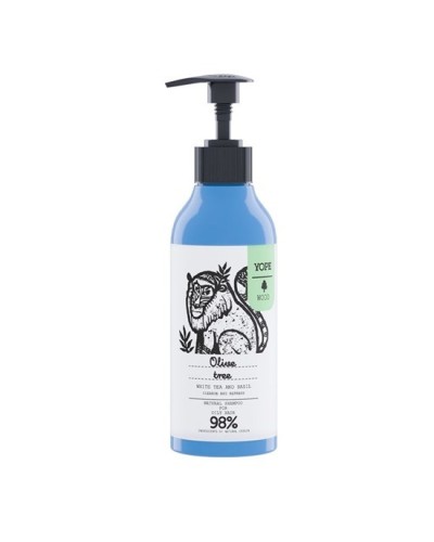 Champú natural para cabello graso - Olivo - YOPE