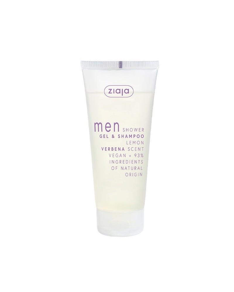 MEN Gel de ducha y Champú Lemon Verbena - ZIAJA