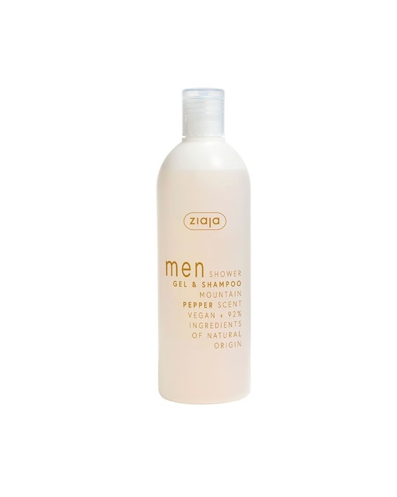 MEN Gel de ducha y Champú Mountain Pepper - ZIAJA