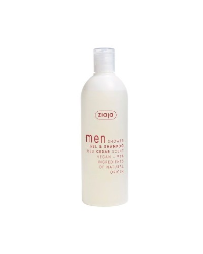 MEN Gel de ducha y Champú Red Cedar - ZIAJA