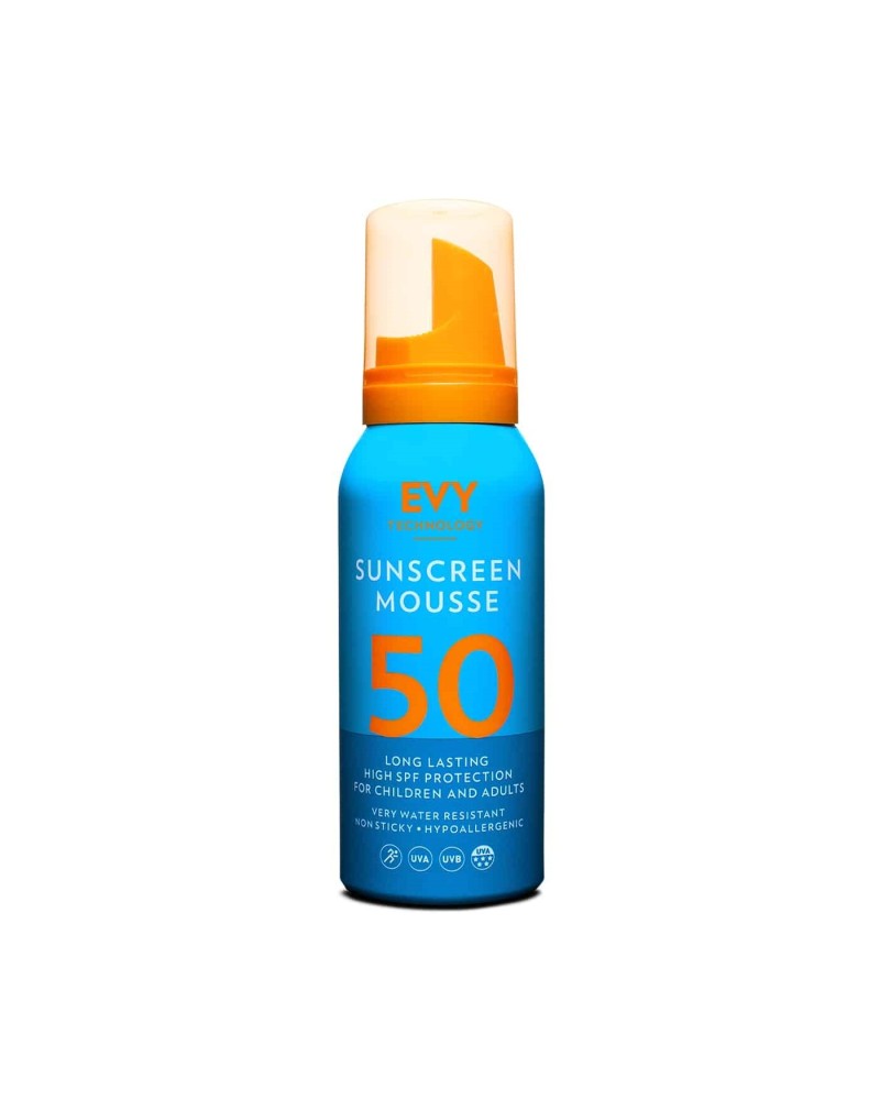 Sunscreen Mousse SPF 50 100ML - Evy Technology