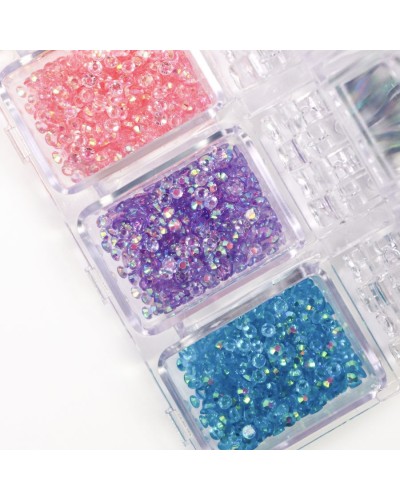 IB GLITTER - PALETA CRISTALES MULTICOLOR 12 TONOS
