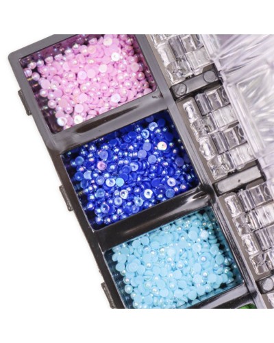 IB GLITTER - PALETA PERLAS MULTICOLOR 12 TONOS