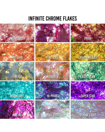 Infinite Chrome Flakes Bi-Pride - DANESSA MYRICKS