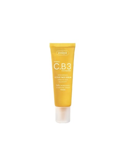 VITAMINA C.B3 NIACINAMIDA Serum facial activo - Ziaja