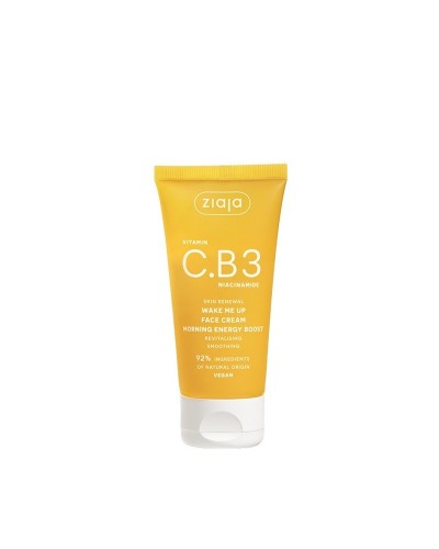 VITAMINA C.B3 NIACINAMIDA Crema facial de día revitalizante Wake Me Up - Ziaja