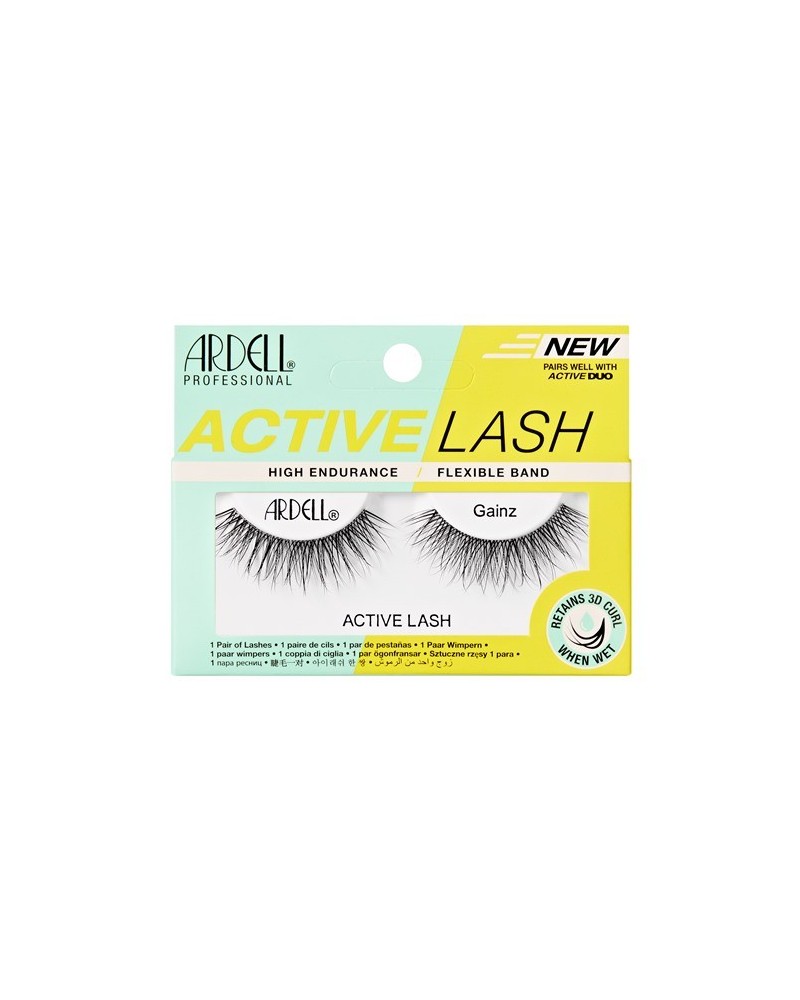 PESTAÑAS ACTIVE LASHES - GAINZ - ARDELL