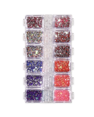 IB GLITTER - PALETA CRISTALES INTENSE 12 TONOS