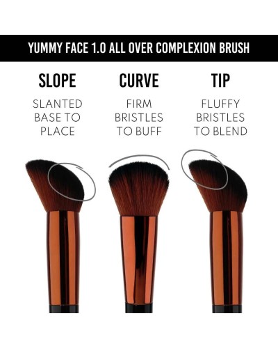 Yummy Face 1.0 All Over Complexion Brush - DANESSA MYRICKS
