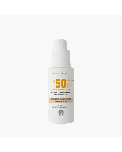 Protector Solar Facial SPF 50 Con Color (SAND) - ALMA SECRET