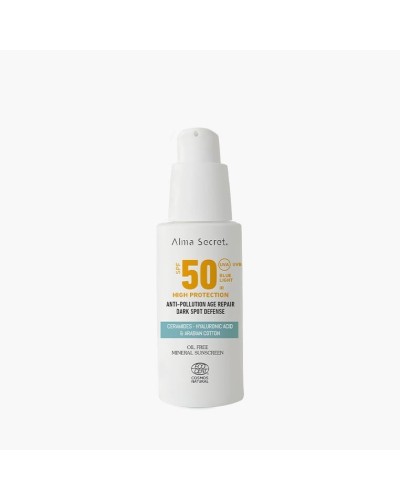 Protector Solar Facial SPF 50 Con Ceramidas (Nueva Fórmula) - ALMA SECRET