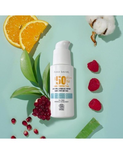 Protector Solar Facial SPF 50 Con Ceramidas (Nueva Fórmula) - ALMA SECRET