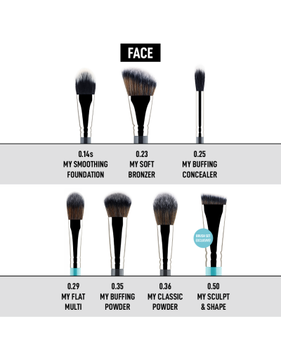 MY COMPLETE ARTISTRY BRUSH SET - MYKITCO