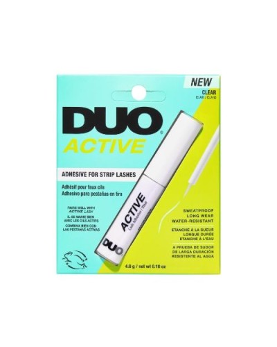 Pegamento de pestañas DUO ADHESIVO ACTIVE LASH - TRANSPARENTE