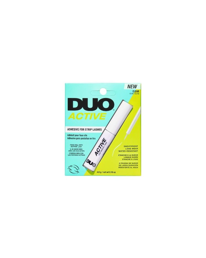 Pegamento de pestañas DUO ADHESIVO ACTIVE LASH - TRANSPARENTE